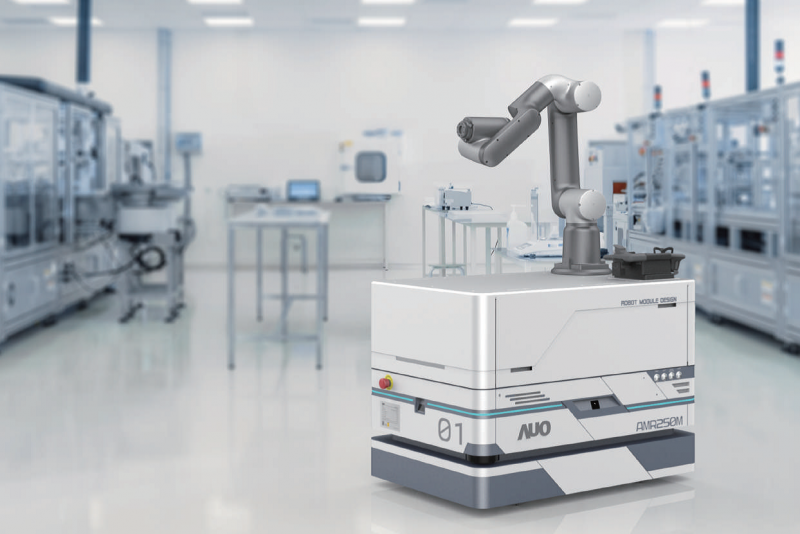 PA真人整合AI人工智慧、IoT物聯網與Cloud雲端平台服務，開發模組化AMR 250M自主移動機器人，滿足多元自動化生產需求，在智慧工廠中扮演著串接和搬運的角色